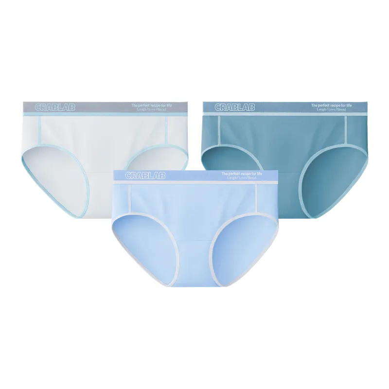 Crabsecret Underpants Women's 3 Pack-0