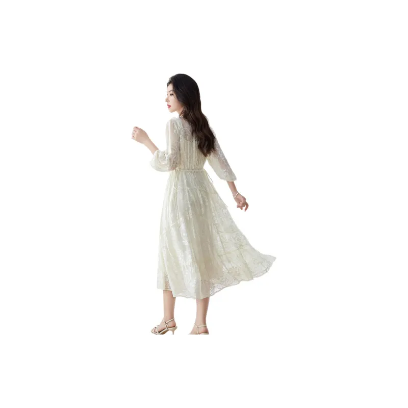 To The West Long Sleeved Dresses Women's-9