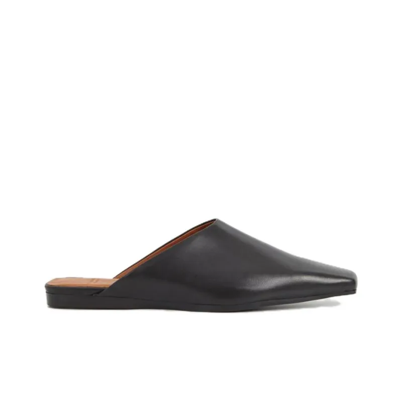 VAGABOND SHOEMAKERS Wrap-toe Slippers Women's Black-1
