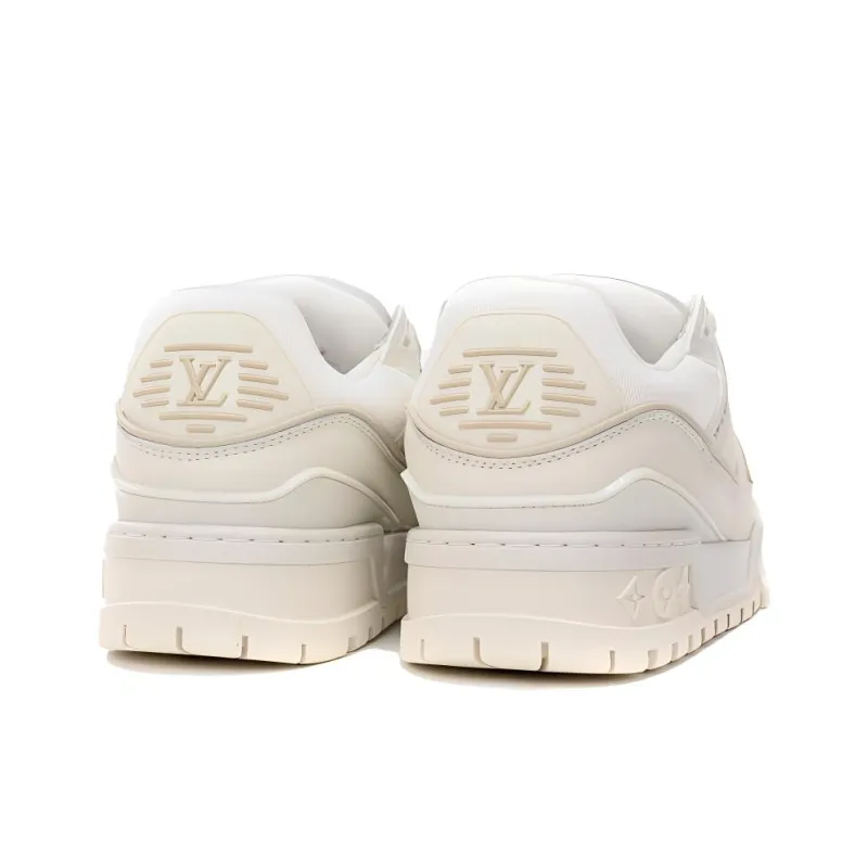 LOUIS VUITTON Lv Trainer Maxi Sneakers 'White'-3