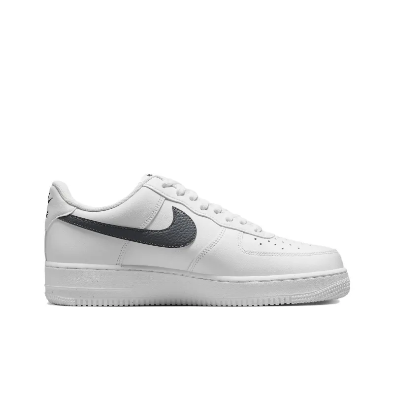Nike Air Force 1 Low '07 Spray Paint Swoosh White Black Grey-1