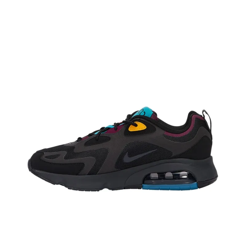 Nike Air Max 200 Black Bordeaux-0