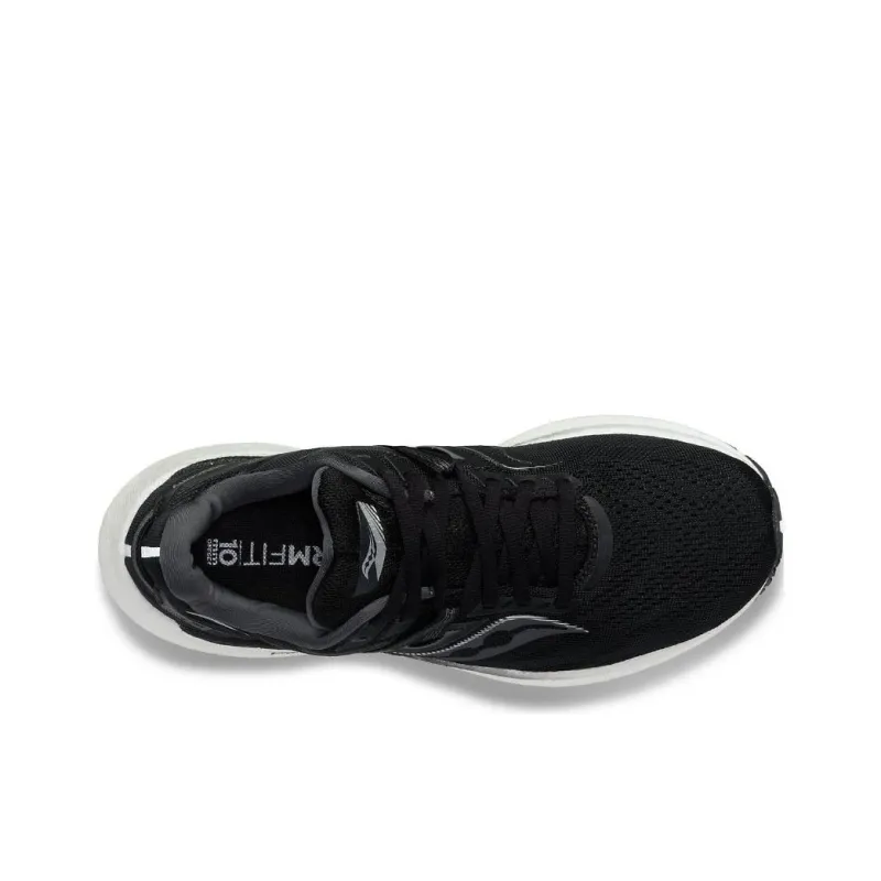 Saucony Triumph 20 Running Shoes Women's Low-Top Black/Gray/White-3