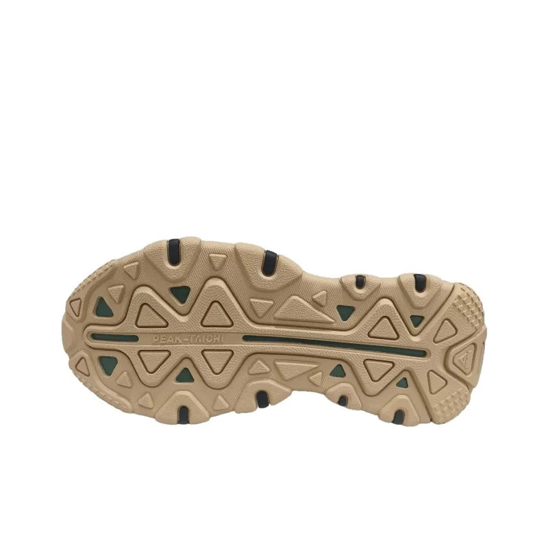 PEAK Tai Ji2.0 Two Fats Cushioning Height Increasing Slip-Resistant Low-Top Casual Shoes Men's Pistachio Green-5