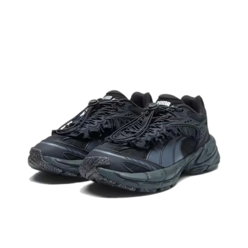 COLLINA STRADA x PUMA Velophasis Anti-Slip Wear-Resistant Low-Top Casual Running Shoes Women's Black-2