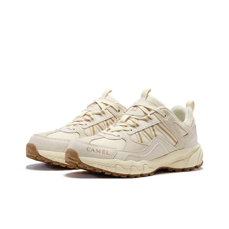 CAMEL Plate Dragon 1.0 Grip Low Top Outdoor Shoes Women's Beige-1