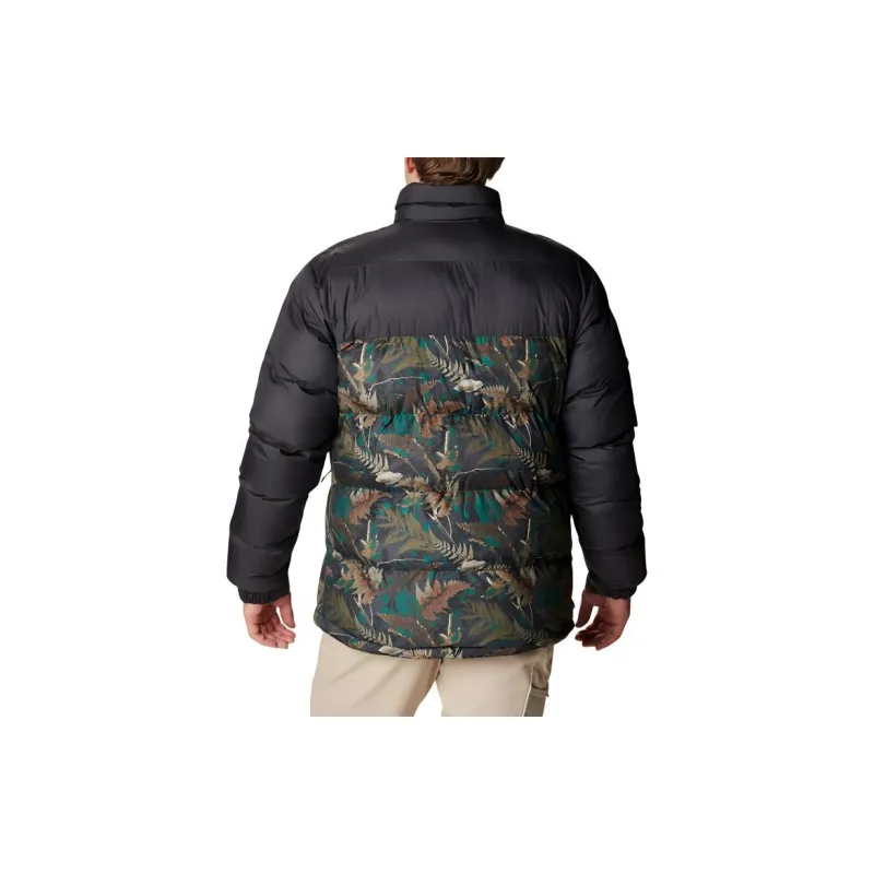 Columbia Pike Lake Jackets Coats Men's Black/Multicolor-1