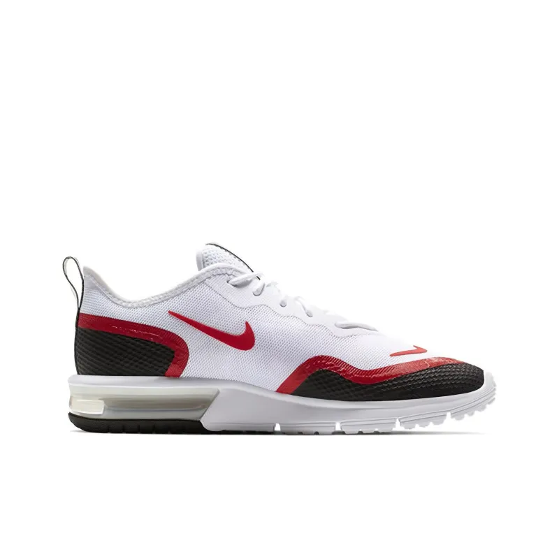 Nike Air Max Sequent 4.5 Se 'White Black University Red'-1