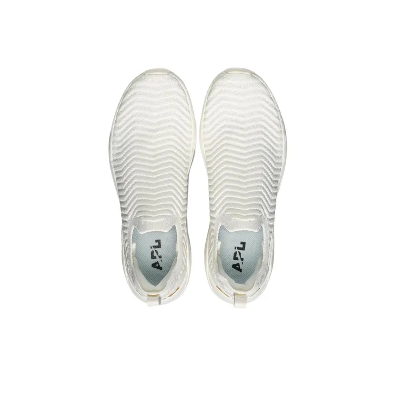 APL ATHLETIC PROPULSION LABS TechLoom Traveler Low-Top Casual Shoes Men's White-3
