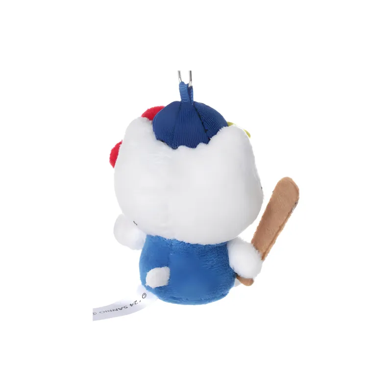 Hello Kitty Baseball Dolls Plush Pendant 13cm Height-5