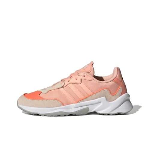 Adidas Neo 20-20 FX Running Shoes Women's Low-Top Pink/Orange