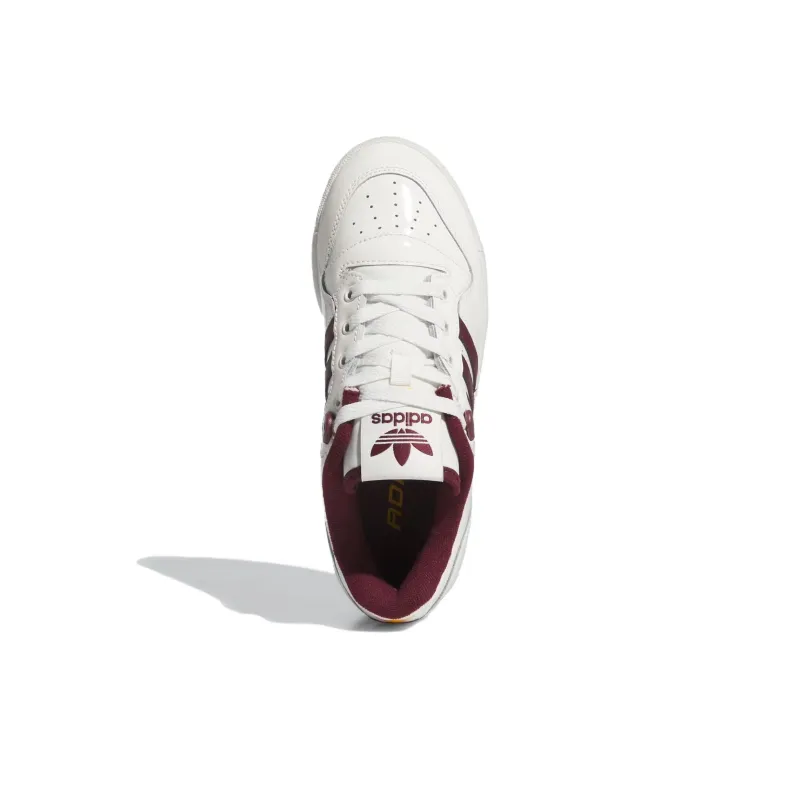 Adidas Originals Rivalry Low Cloud White Maroon Crystal White Women's-3