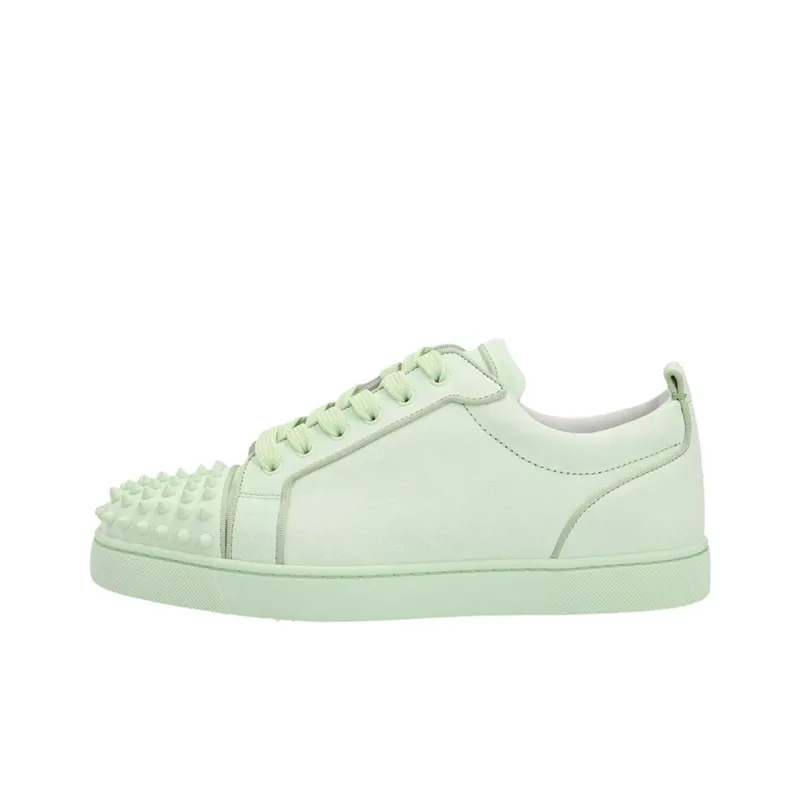 CL LUBOTING Louis Low Top Skateboard Shoes Men's Mint Green-0