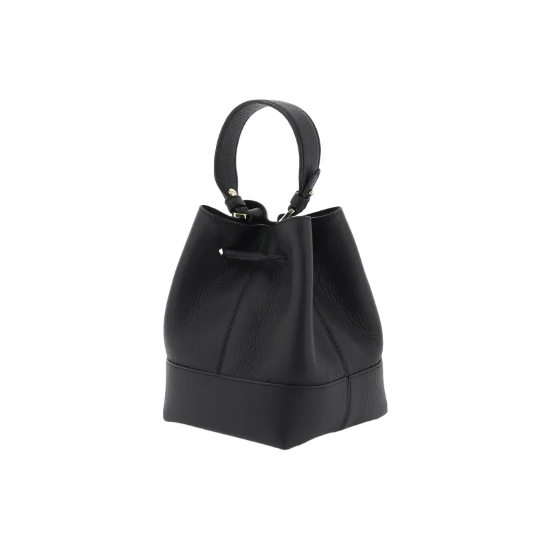 Strathberry Calfskin Bucket Bags Shoulder Bag Crossbody Bag Handbag Women's Black-2