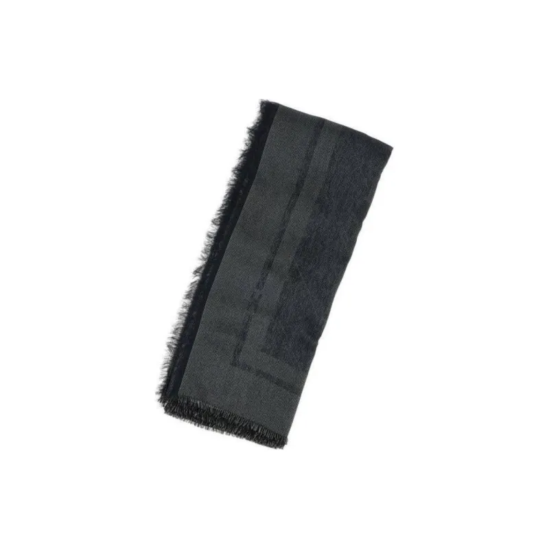 Elisabetta Franchi Lurex Jacquard Pashmina Scarf-2