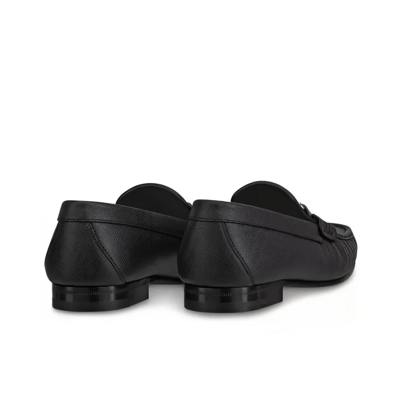LOUIS VUITTON Montaigne Casual Single Shoes Men's Black-2