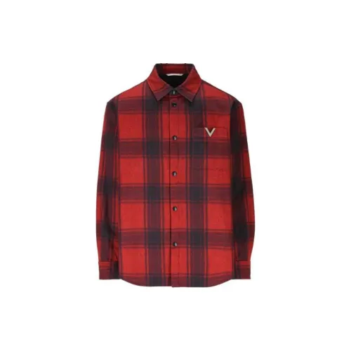 Valentino Jackets Men Red