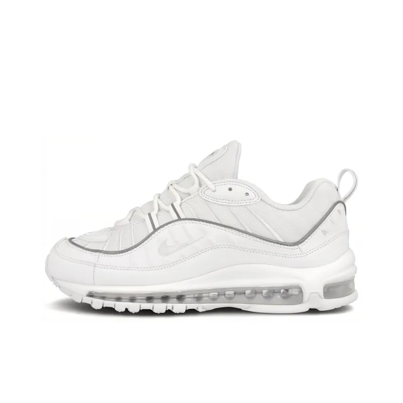 Nike Air Max 98 Triple White Women's-0