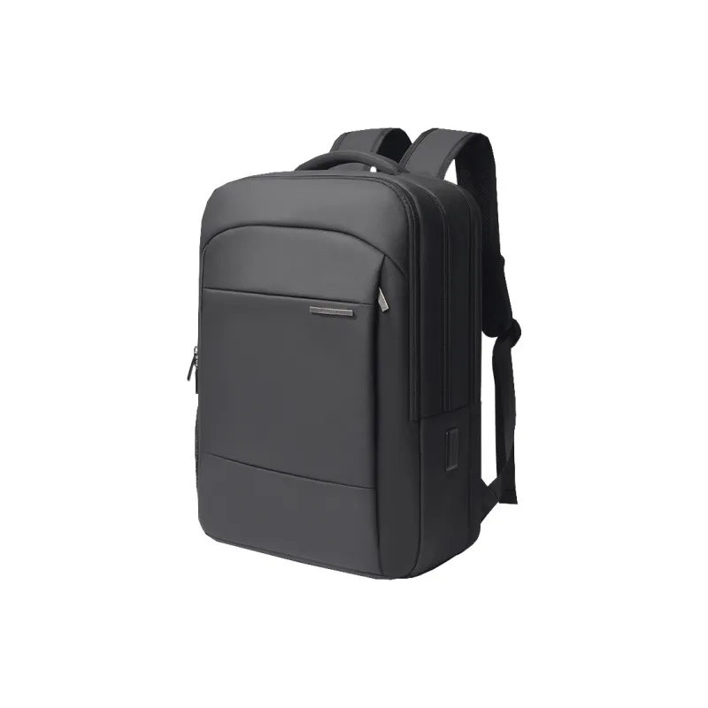 Techson Membrana Dermalis Backpack Regular Unisex Obsidian Black/Mist Gray-4