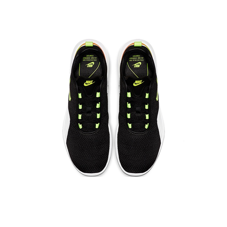 nike air max motion 2 black and orange