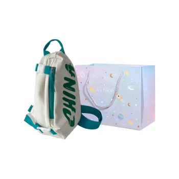 GOX Nylon One Shoulder Crossbody Bag, Sling Bag Regular Unisex White/Gray/Green/Black