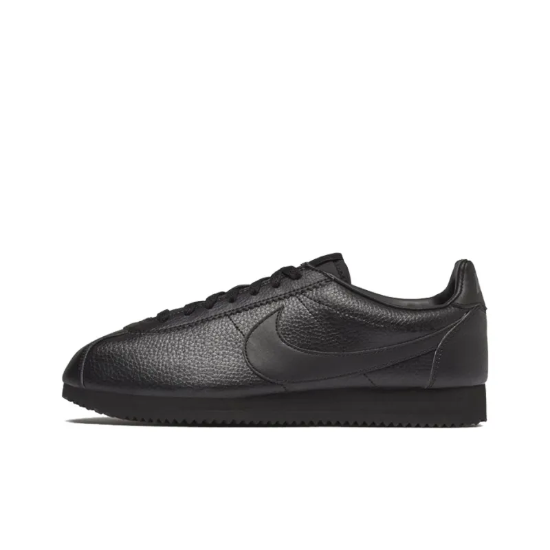 Nike Classic Cortez Leather Triple Black-0