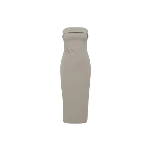 ARITZIA Sleeveless Dresses Women's Modern Taupe