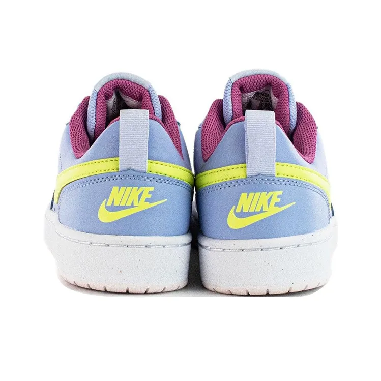 Nike Court Borough Low 2 'Cobalt Bliss Light Lemon Twist' GS-4