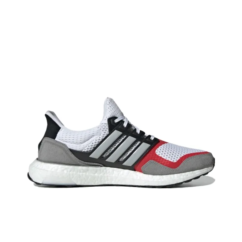 Adidas Ultra Boost S&L White Grey Scarlet-1