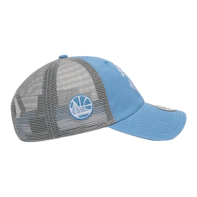 New Era Cotton Baseball Caps Unisex Blue-3