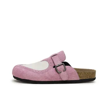 CONP Slip-Resistant Wrap-toe Slippers Unisex Dark Pink