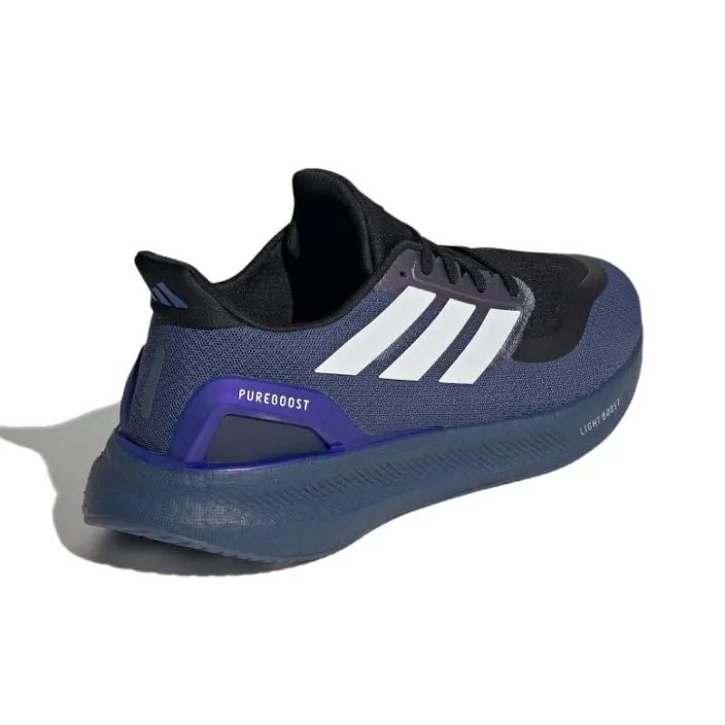 Adidas Pureboost 5 Preloved Ink Zero Metalic Lucid Blue-3