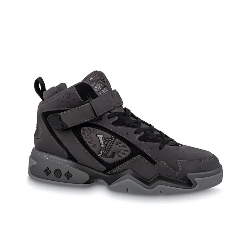 LOUIS VUITTON Trainer 2 Ankle Sneakers 'Grey'-1