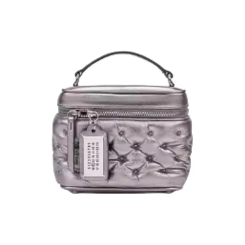 Maison Margiela Sheepskin Handbag Shoulder Bag Crossbody Bag Mini Women's Metal Silver