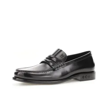 LOUIS VUITTON Loafer Casual Shoes Men's Black