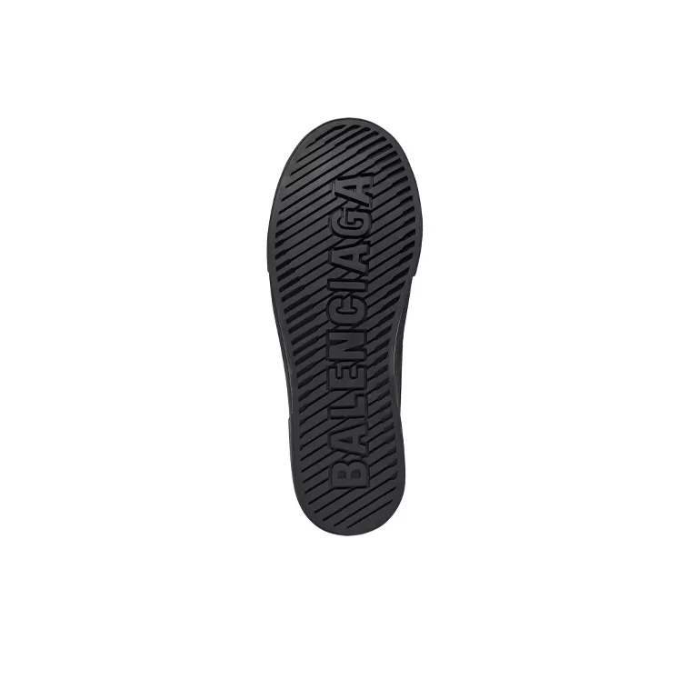 Balenciaga Paris High 'Destroyed - Triple Black'-4