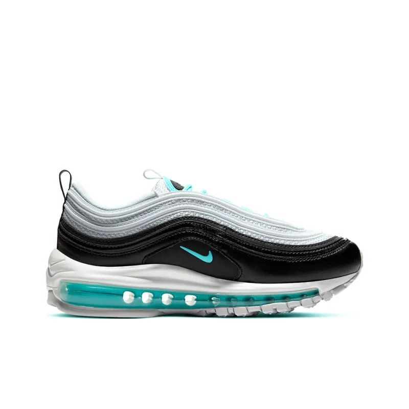 Nike Air Max 97 Platinum Black Aurora Green Women's-1