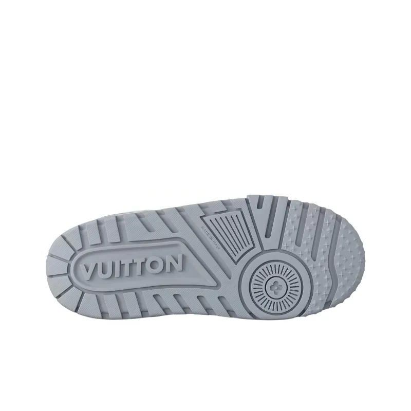 LOUIS VUITTON Trainer Maxi Little Jigglypuff Low Top Skateboard Shoes Unisex White Gray-5