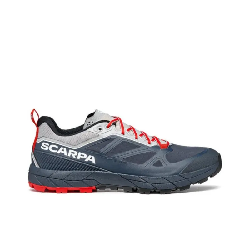 SCARPA Cushioning Anti-Slip And Wear-Resistant Low-Top Trekking Shoes Unisex Blue-1