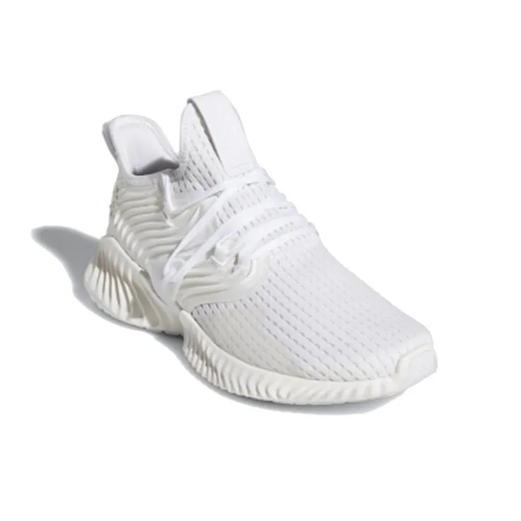 Adidas Alphabounce Instinct Running Shoes Unisex Low Top White-1