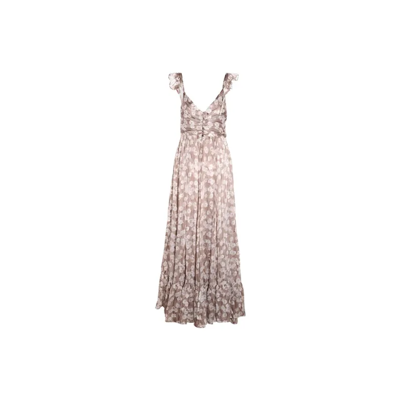 Sabina Musayev Floral-print Sleeveless Maxi Dress-1