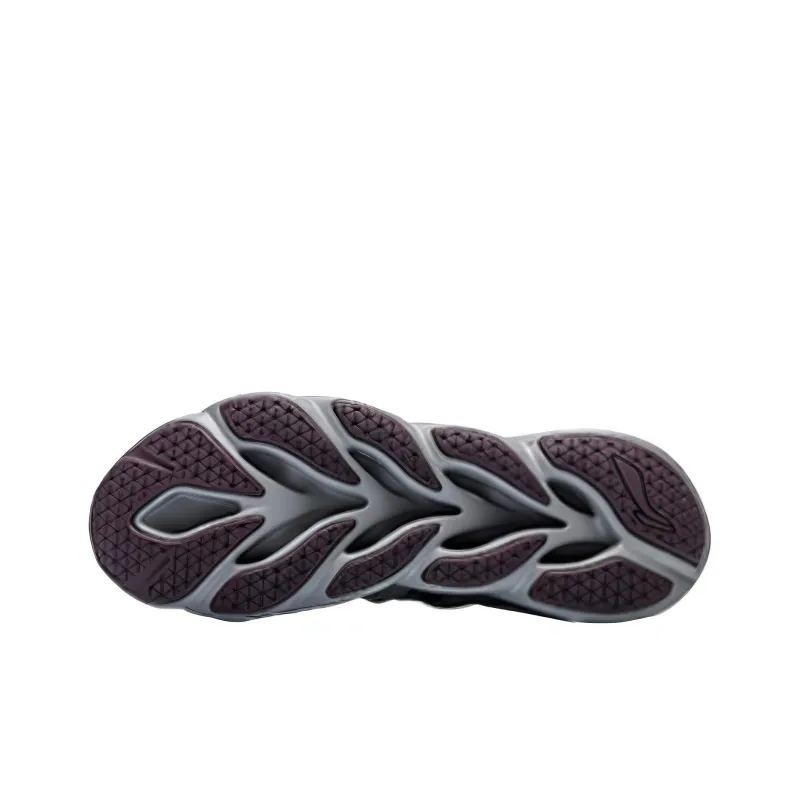 LiNing Arc ACE Men's NYFW Cushion Running Shoes - Gray/Purple/Blue-4
