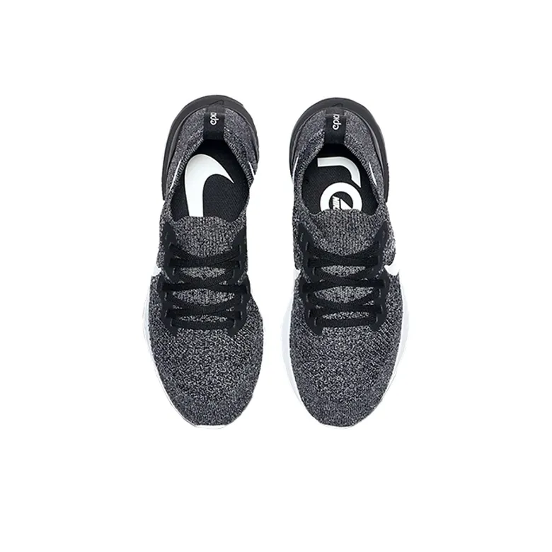 Nike Epic React Flyknit 2 'Black' Women's-2