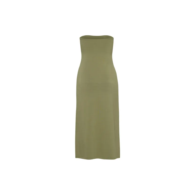 ARITZIA Wilfred New Corelli Midi Dress Sleeveless Dress Women's Bosana Green-1