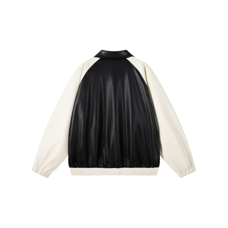 Find Yourself Leather Jacket Unisex-3
