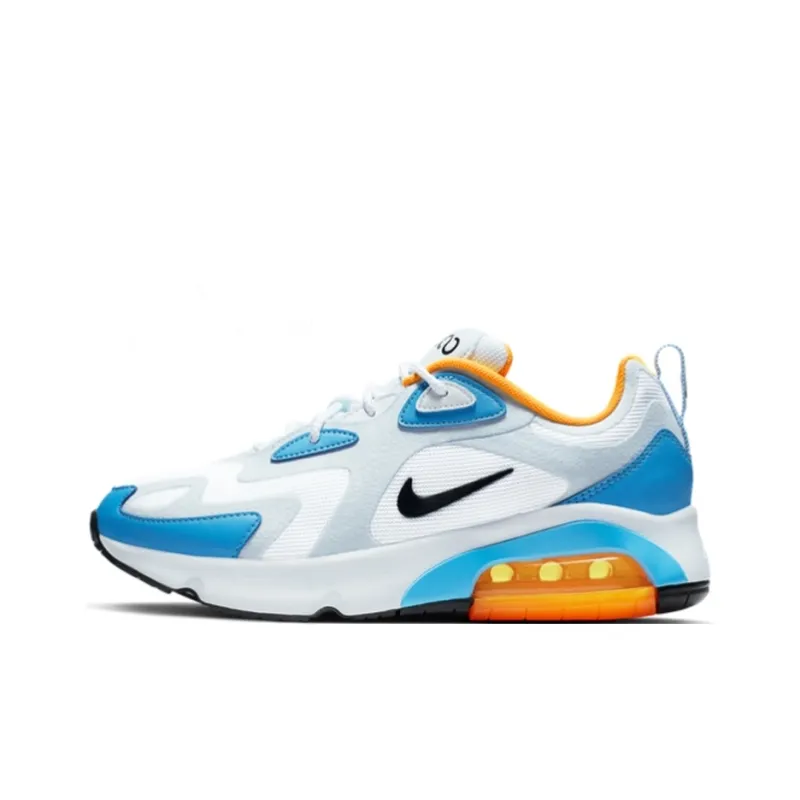 Nike Air Max 200 White University Blue Women's-0