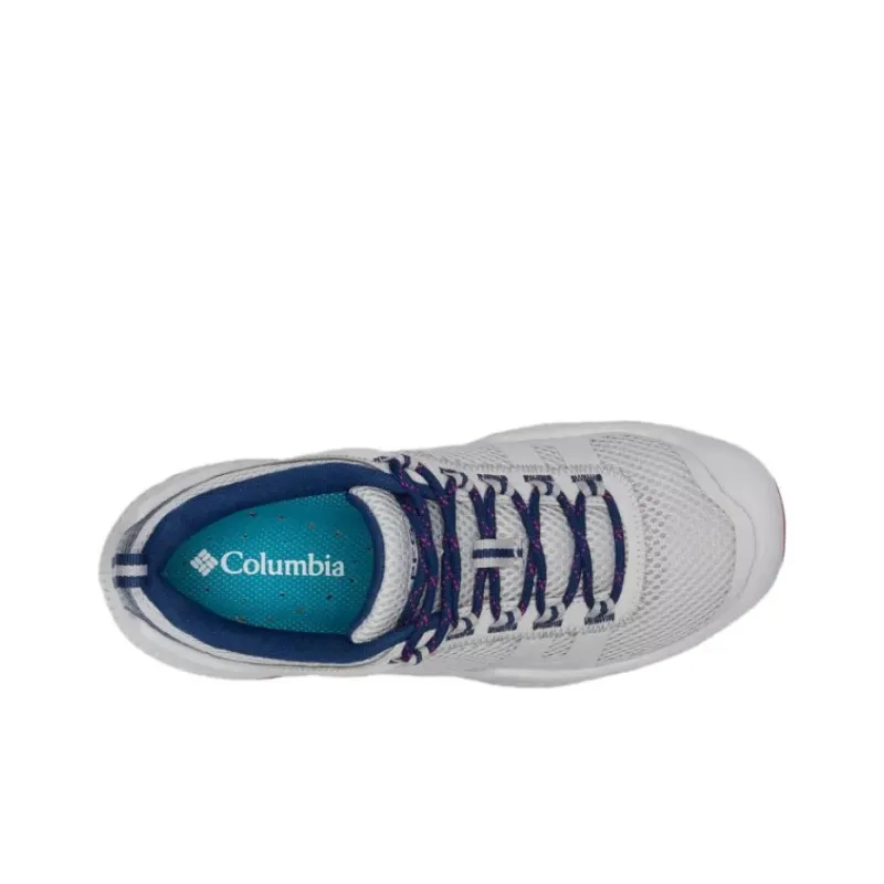 Columbia PFG Pro Sport Anti-Slip Wear-Resistant Waterproof And Breathable Low-Top Outdoor Shoes Women's White Blue Pink-3