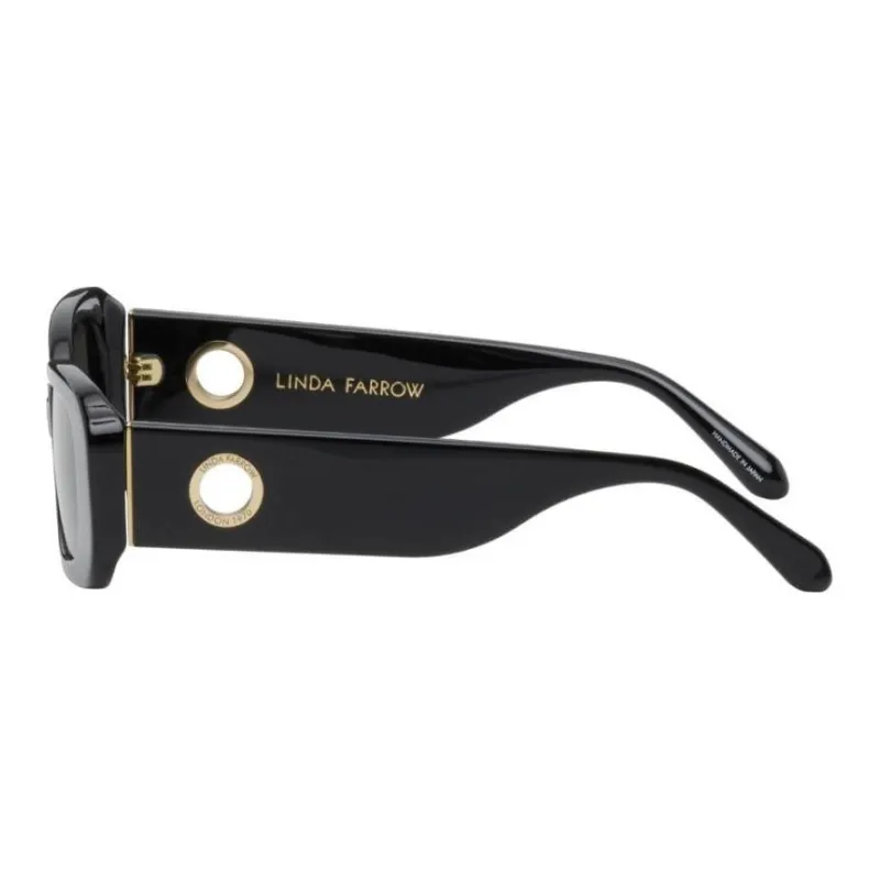 Linda Farrow Lola Rectangular Frame Sunglasses-2