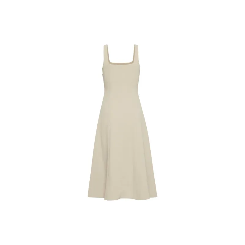 ARITZIA Wilfred Tartelette Dress Slip Dresses Women's Humus Beige/Compost Beige Yellow-1