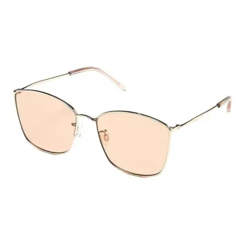 DKNY Square Sunglasses Women's Gold